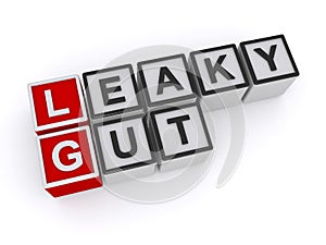 Leaky gut word blocks