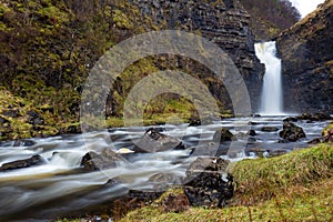 Lealt Falls long exposure in scotland