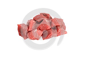 Lean cube red meat