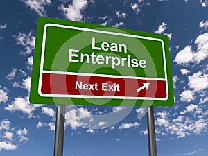 Lean Enterprise Sign