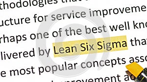 Lean Six Sigma