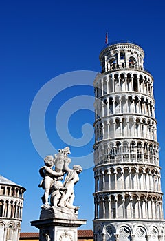 Leaning Pisa tower, Italy
