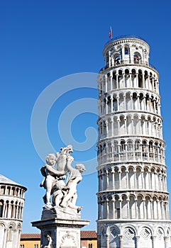 Leaning Pisa tower, Italy