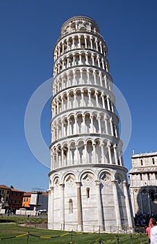 Leaning tower of Cathedral in Pisa