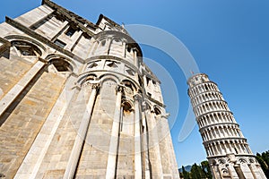 Leaning Tower and Cathedral of Pisa - Tuscany Italy