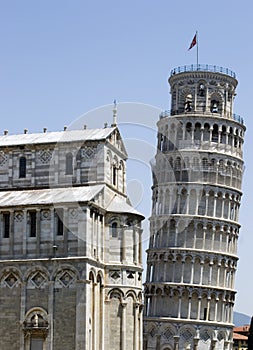 The Leaning tower of Pisa