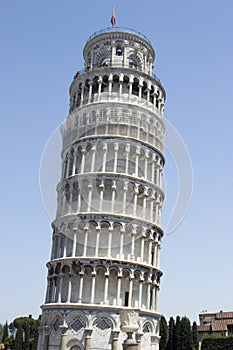 The Leaning tower of Pisa