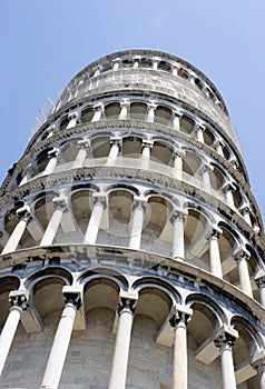 The Leaning tower of Pisa