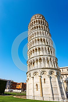 Leaning Tower of Pisa and Cathedral - Piazza dei Miracoli Tuscany Italy