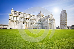 The leaning tower of Pisa, Italy.