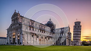 Leaning Tower of Pisa in Pisa - Italy