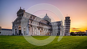 Leaning Tower of Pisa in Pisa - Italy