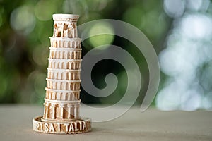 Leaning Tower of Pisa souvenir from Italy