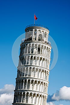 Leaning Tower of Pisa in Tuscany
