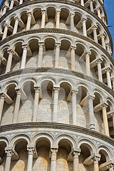 The Leaning Tower of Pisa, Tuscany,  Italy