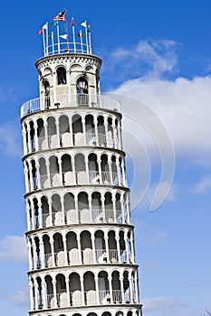 Leaning Tower replica