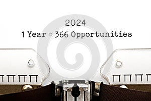 1 Leap Year 2024 Equal To 366 Opportunities photo