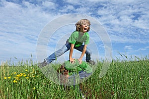 leapfrog active kids playing