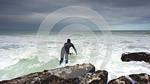 Leaping in to the Surf