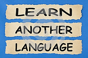 Learn Another Language Concept