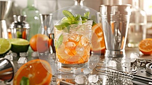 Learn the art of mixology as you experiment with a variety of tools and ingredients perfect for crafting refreshing photo