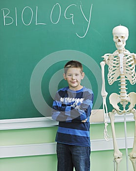 Learn biology in school