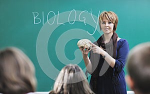 Learn biology in school