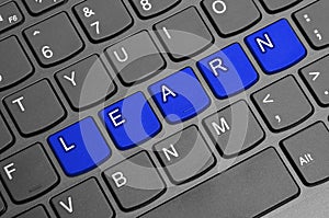 Learn button on keyboard