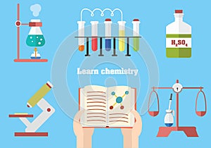 Learn chemistry with conceptual illustration.