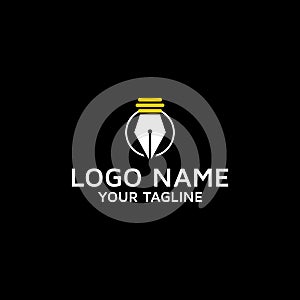 Learn and education vector logo design