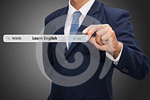 Learn English banner