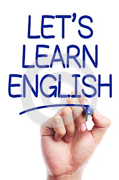 Learn English Concept