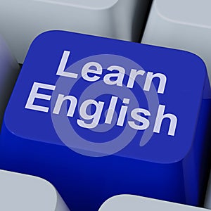 Learn English Key Shows Studying Language Online