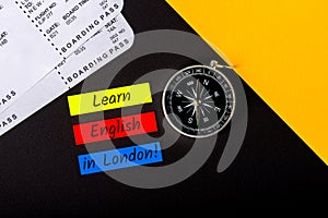 Learn English in London. English learning in Great Britain UK. Traveling to learn a language