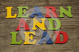 Learn and Lead