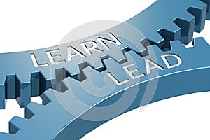 Learn and lead with blue gear