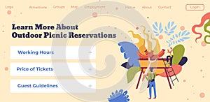 Learn more about outdoor picnic reservations web