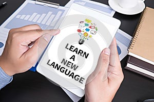 LEARN A NEW LANGUAGE photo