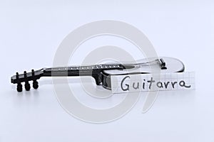 Guitarra, Portuguese word for Guitar in English photo