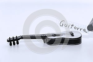 Guitarra, Portuguese word for Guitar in English photo