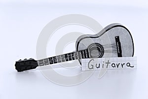 Guitarra, Portuguese word for Guitar in English photo