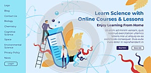 Learn science with online courses and lessons
