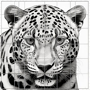 Learn To Create A High-detailed Leopard Print With Grid