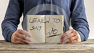 Learn to say no