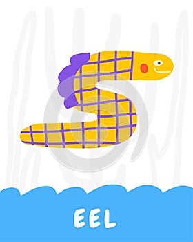 Learn underwater life flashcard for kids