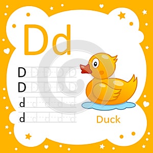 Learning Alphabet Tracing Letters Duck