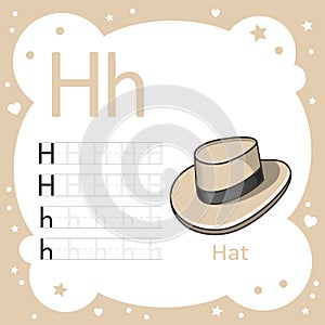 Learning Alphabet Tracing Letters Hat