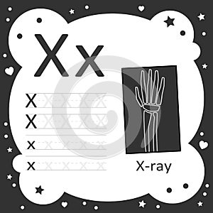 Learning Alphabet Tracing Letters - X-ray