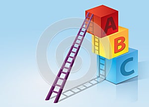 Learning Development with Boxes and Ladder