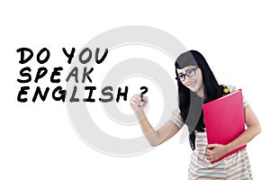 Learning english language 1